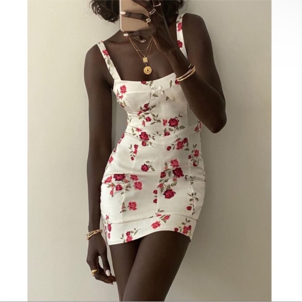 For Love and Lemons Cassidy mini dress
